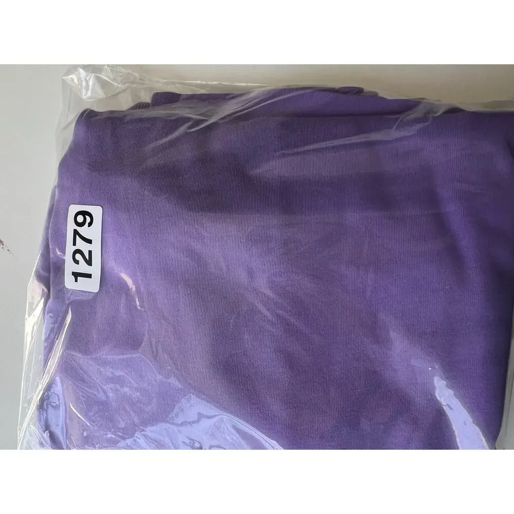 Polo Ralph Lauren 100% Soft Cotton Collared Shirt Purple Orange Size Medium SG